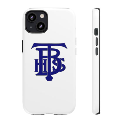 Stacked Logo - Tough Phone Cases - White