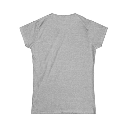 Boutique - Dekalb Ave & Brooklyn Tech Pl - Ladies Softstyle T-Shirt - Black Graphic