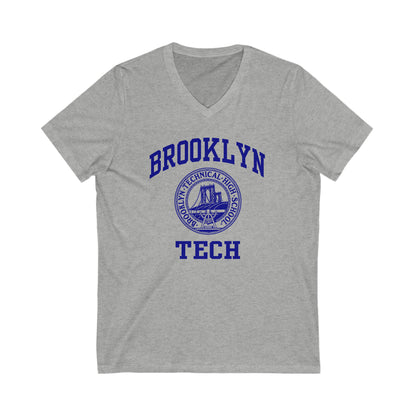 Classic Tech Logo - Men's V-Neck T-Shirt