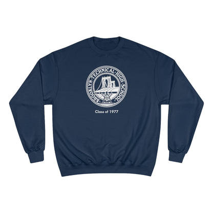 Classic Tech Seal - Champion Crewneck Sweatshirt - Class Of 1977