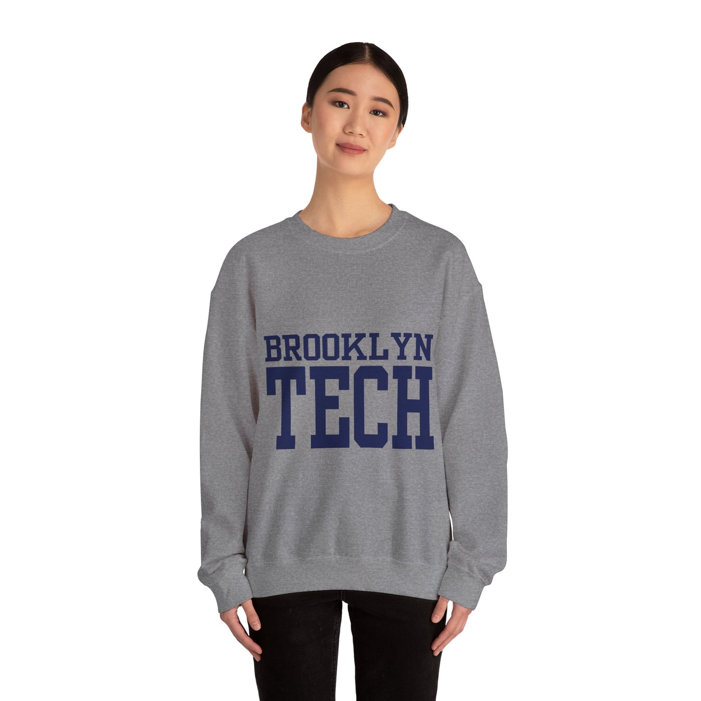 Classic Brooklyn Tech - Men's Heavy Blend Crewneck Sweatshirt