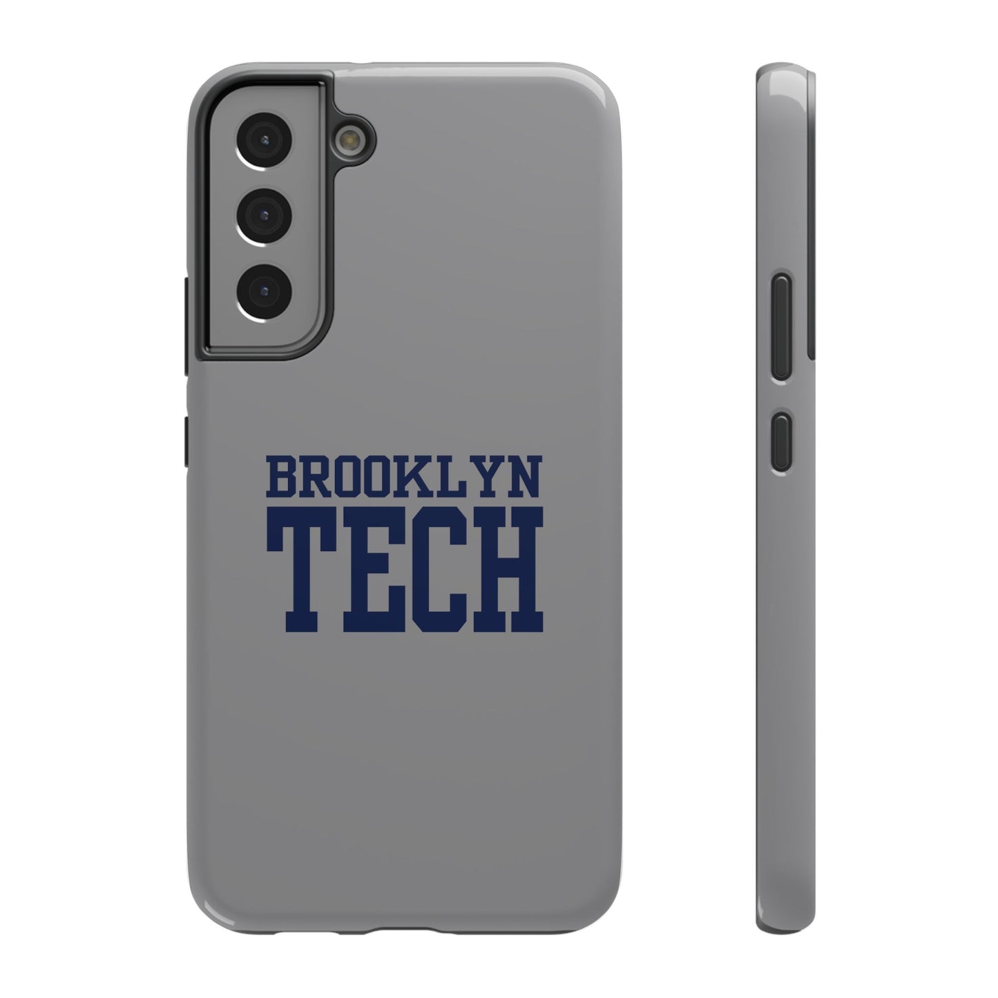 Brooklyn Tech - Impact-Resistant Phone Cases - Iphone Or Samsung - Gray