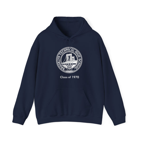 Classic Tech Logo - Men's Heavy Blend Hoodie - Class Of 1970