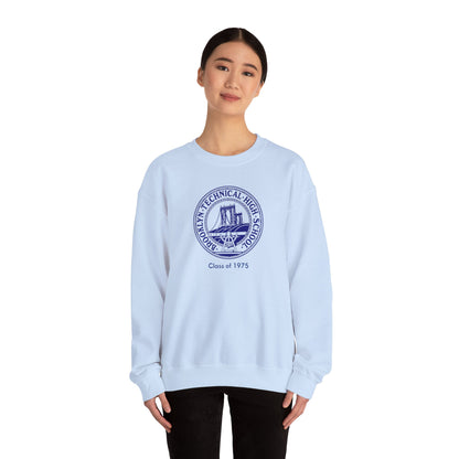 Classic Tech Logo - Class Of 1975 - Men's Heavy Blend™ Crewneck Sweatshirt