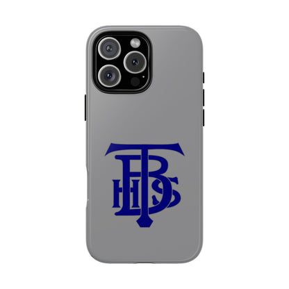 Stacked Logo - Tough Phone Cases - Gray - iPhones