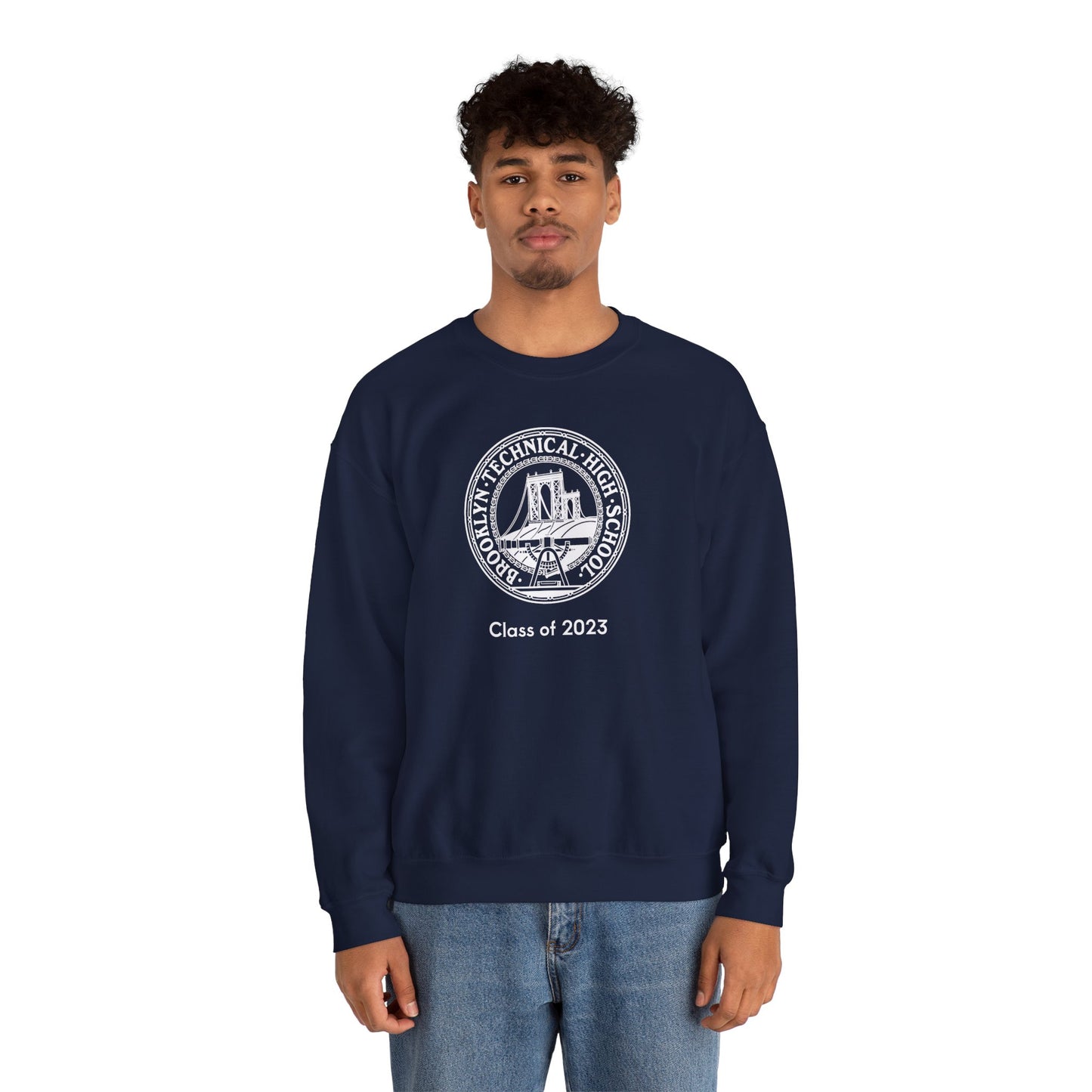 Classic Tech Logo - Class of 2023 - Men's Heavy Blend™ Crewneck Sweatshirt