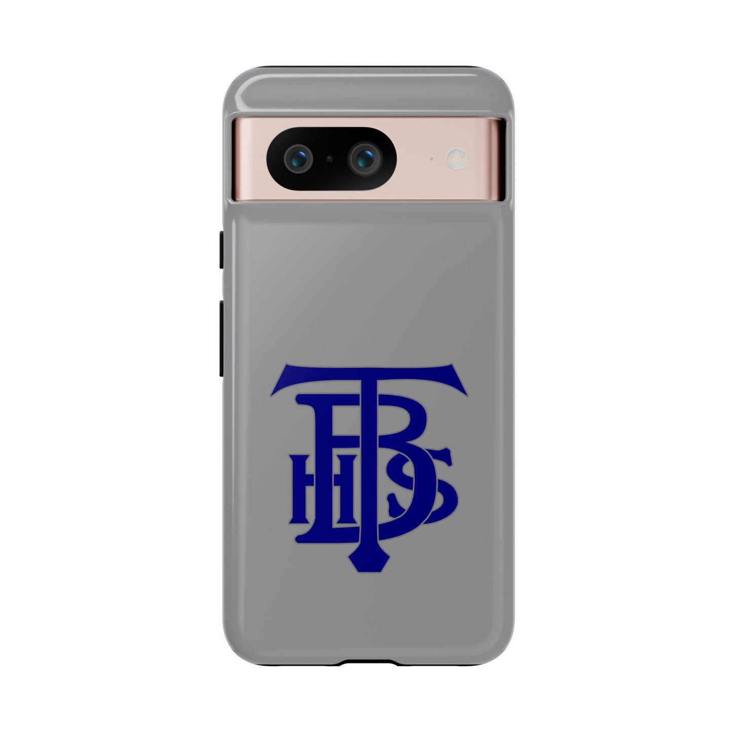 Stacked Logo - Tough Phone Cases - Gray - Google phones