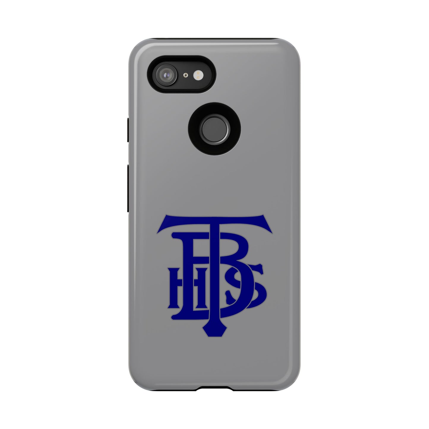 Stacked Logo - Tough Phone Cases - Gray - Google phones