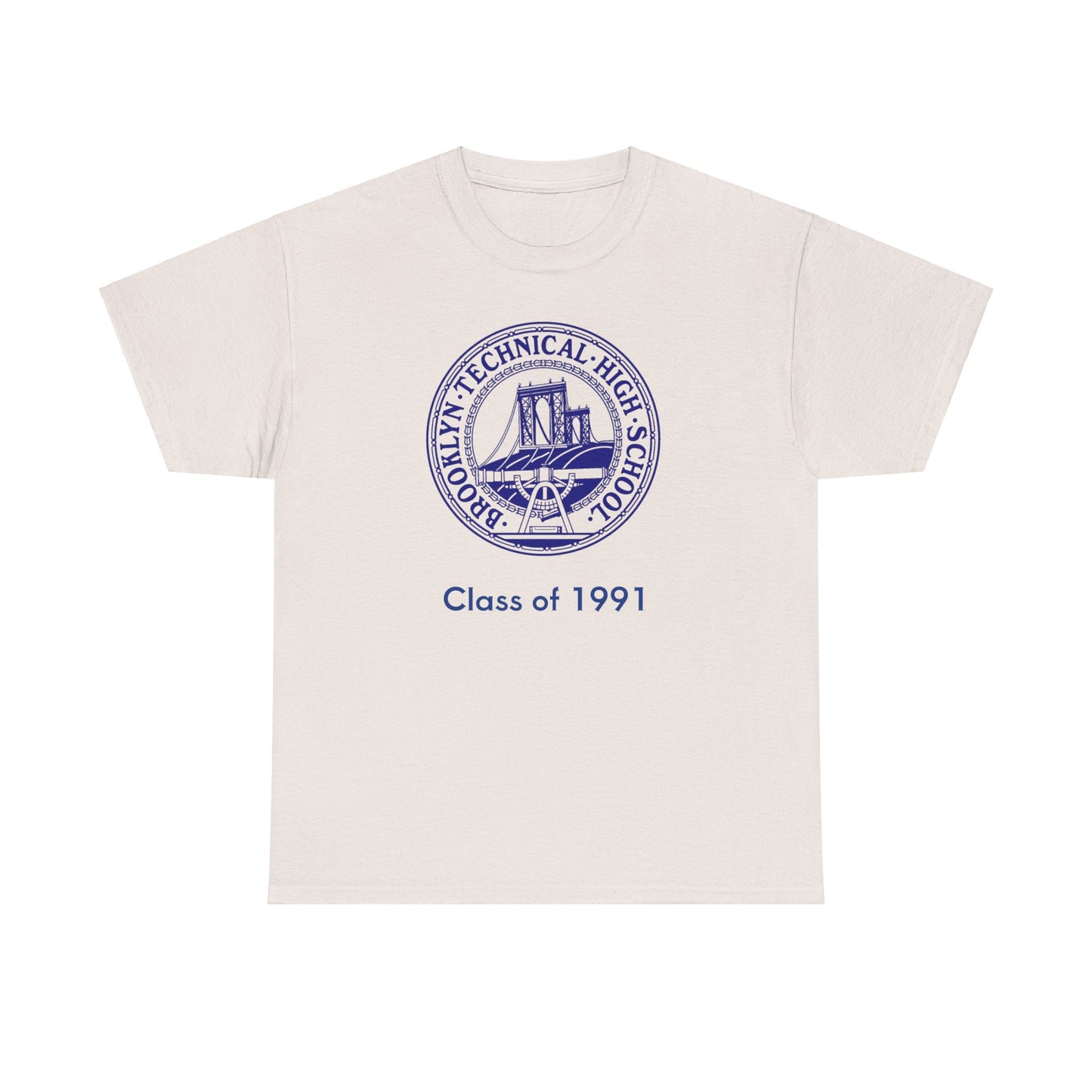 Classic Tech Logo - Men's Heavy Cotton T-Shirt - Class Of 1991