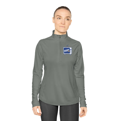 Class Of 1985 Ladies Quarter-Zip Pullover - Tv