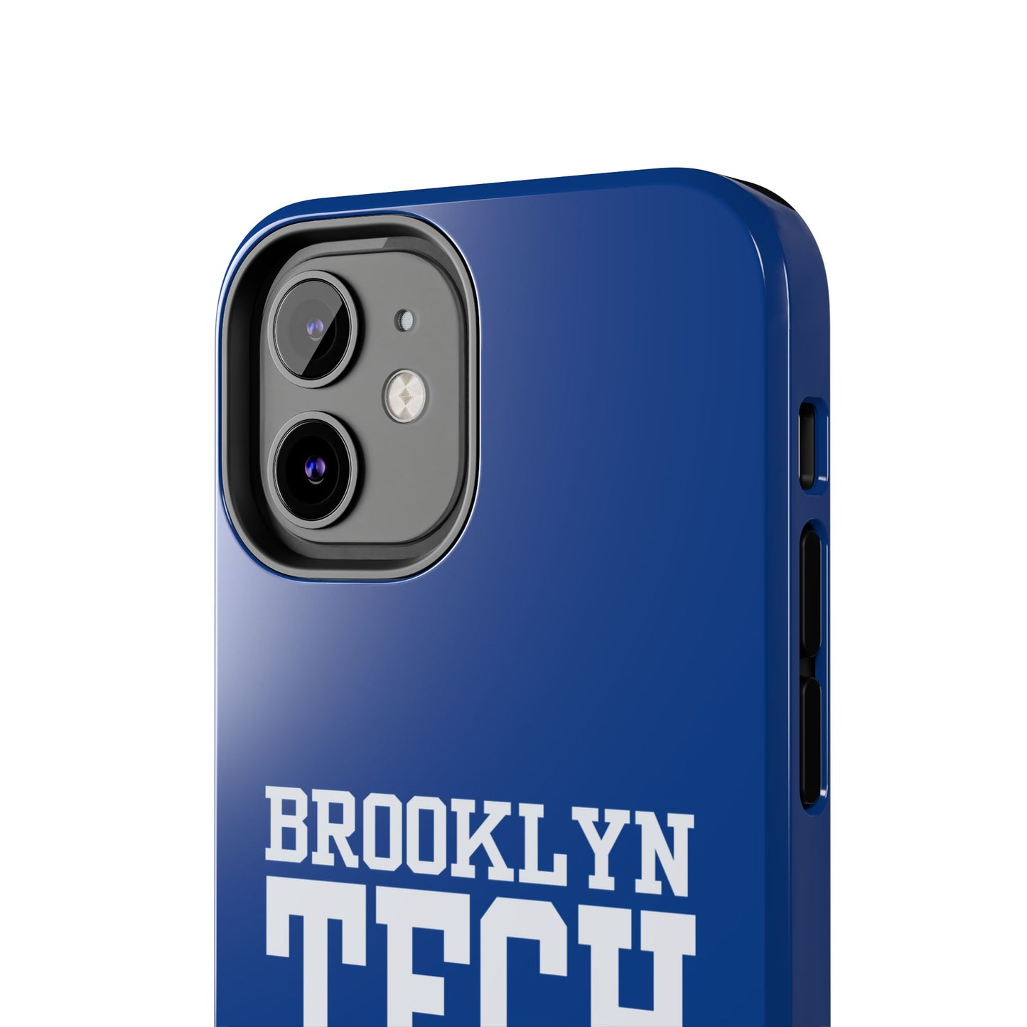 Brooklyn Tech Class of 1995 Tough Phone Case - Blue with white graphics