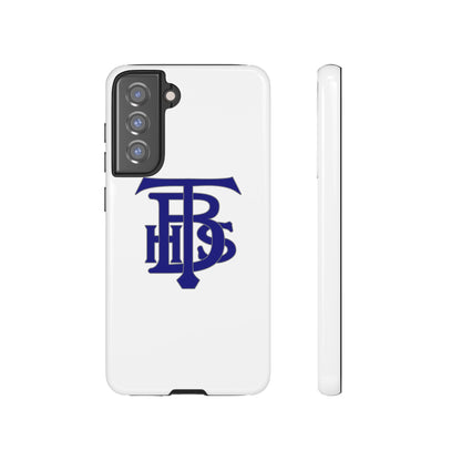 Stacked Logo - Tough Phone Cases - White