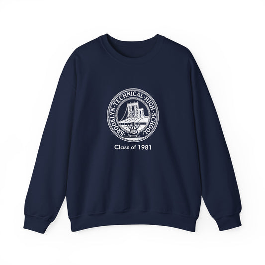 Classic Tech Logo - Class of 1981 - Men's Heavy Blend™ Crewneck Sweatshirt