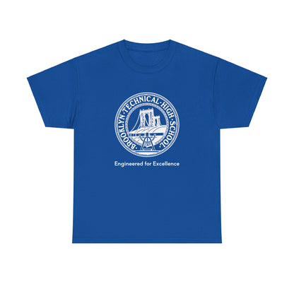 Classic Tech Seal - "engineered For Excellence" - Men's Heavy Cotton T-Shirt