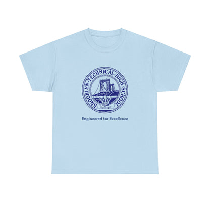 Classic Tech Seal - "engineered For Excellence" - Men's Heavy Cotton T-Shirt