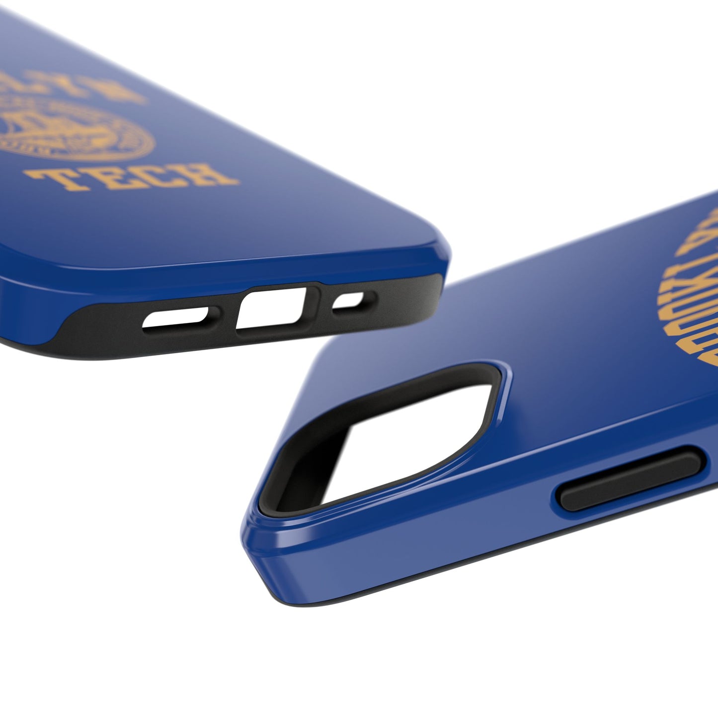 Brooklyn Tech Classic Logo - Impact-Resistant Phone Cases - Iphone Or Samsung - Navy