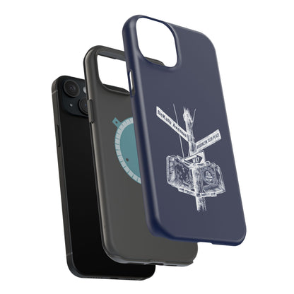 Dekalb Avenue & Brooklyn Tech Pl Magnetic Phone Case