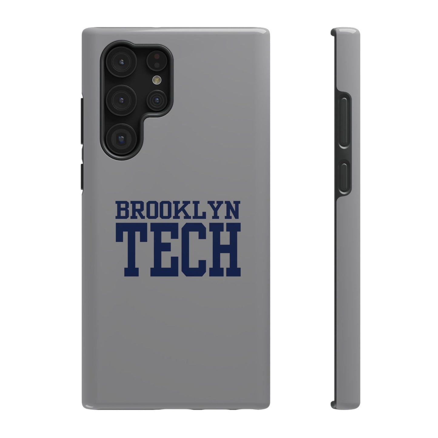 Brooklyn Tech - Impact-Resistant Phone Cases - Iphone Or Samsung - Gray