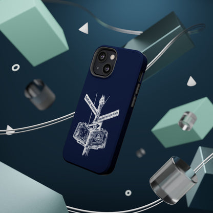 Dekalb Avenue & Brooklyn Tech Pl Magnetic Phone Case