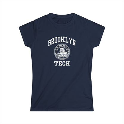 Classic Tech Logo - Ladies Softstyle T-Shirt