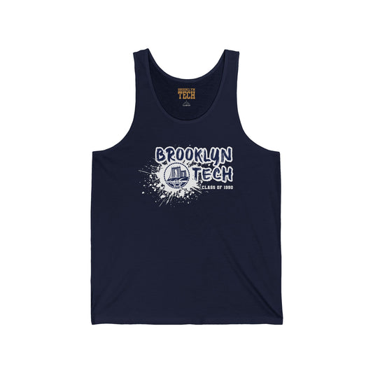 Class Of 1990 Commemorative Unisex Jersey Tank - White Font
