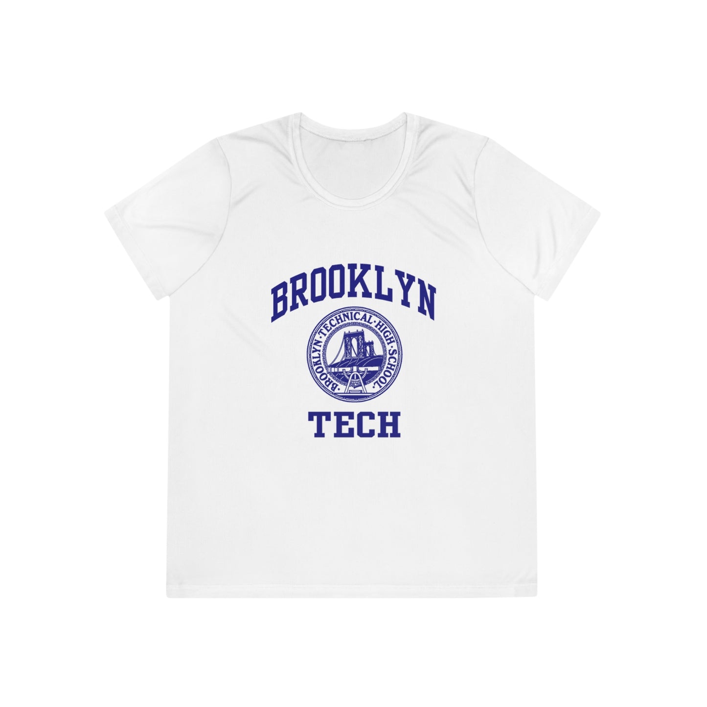 Classic Brooklyn Tech Logo - Ladies Competitor T-Shirt