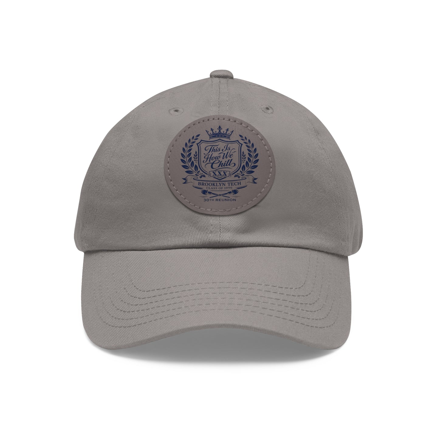 Class of 1996 30th Reunion Hat — Vintage Leather Patch Cap