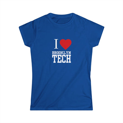 Boutique - I Love Brooklyn Tech Ladies T-Shirt