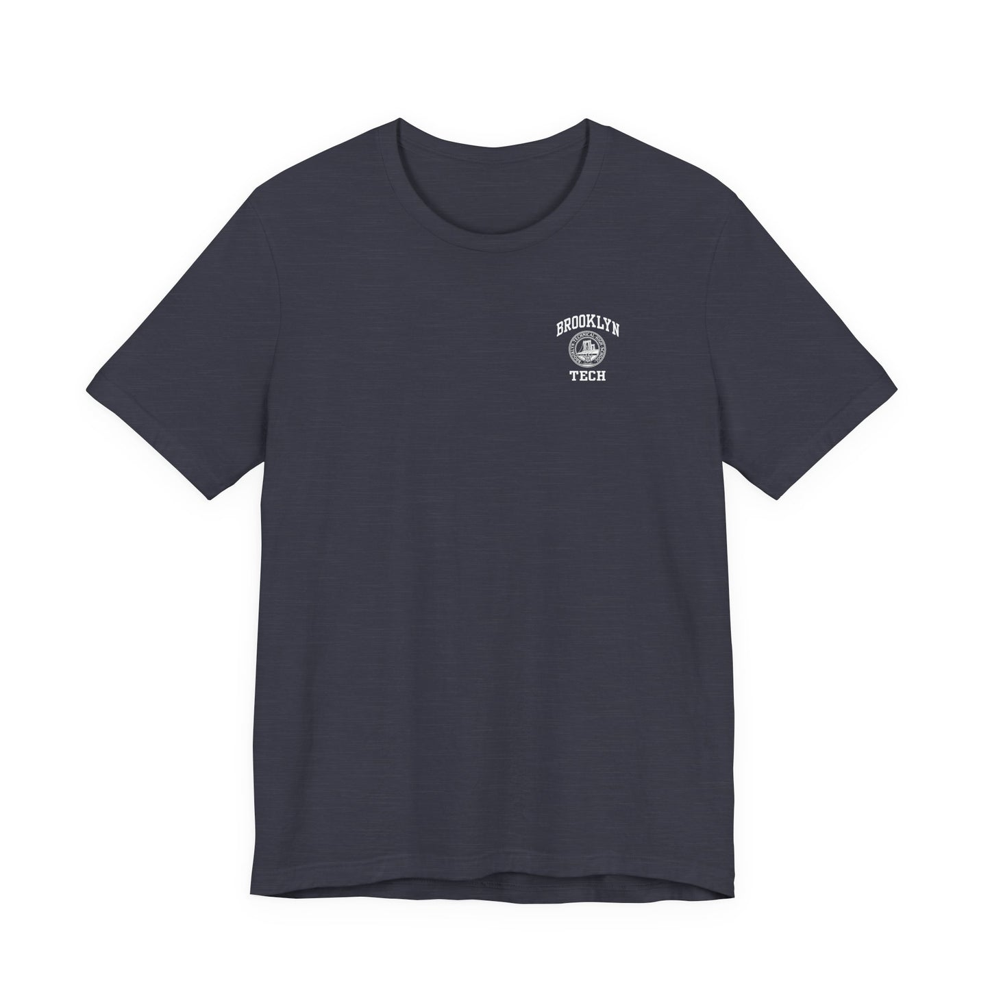 Classic Logo with Brooklyn Tech on Left Chest - Men's Jersey Short Sleeve T-Shirt