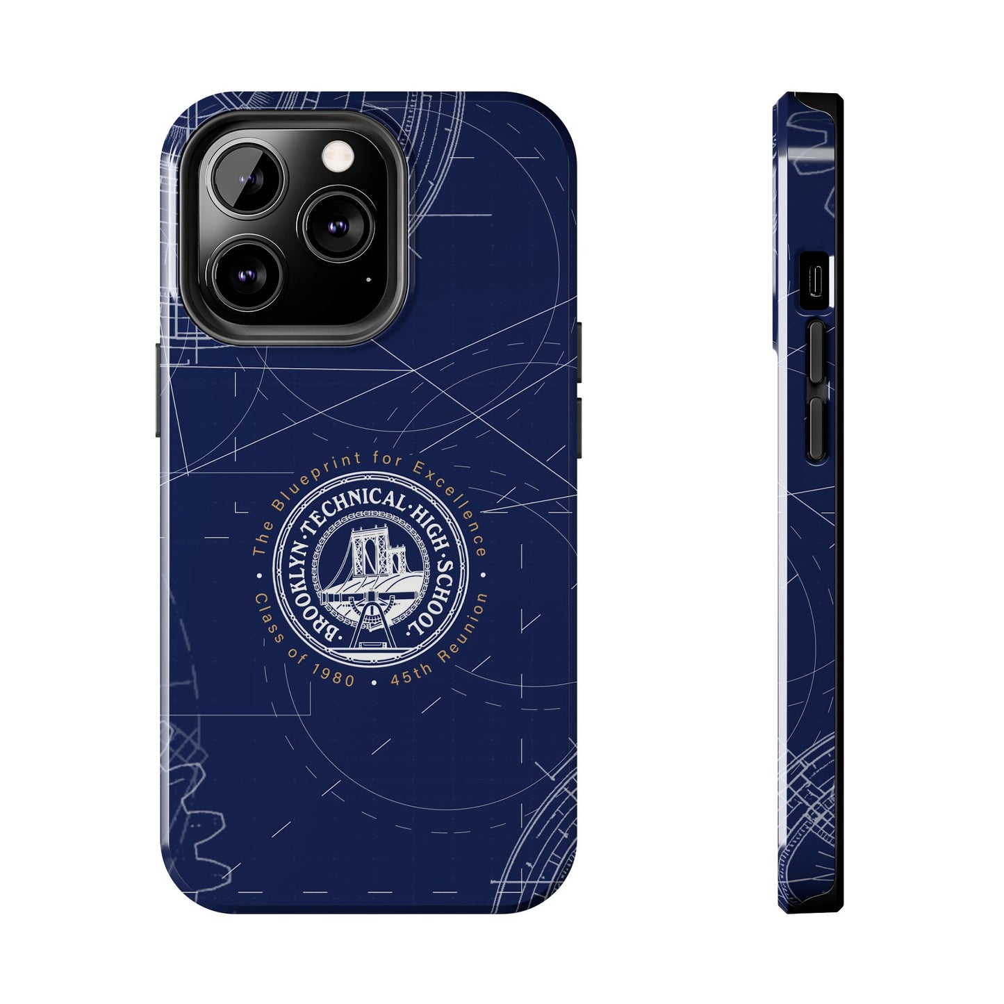 The Blueprint For Excellence - Tough Phone Case - Class Of 1980