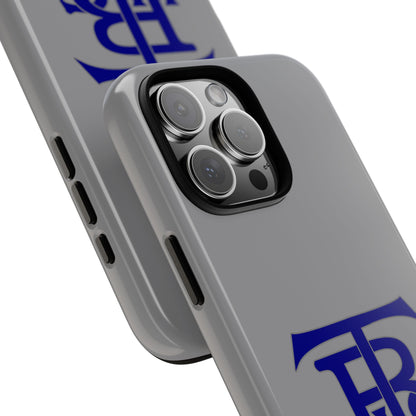 Stacked Logo - Tough Phone Cases - Gray - iPhones