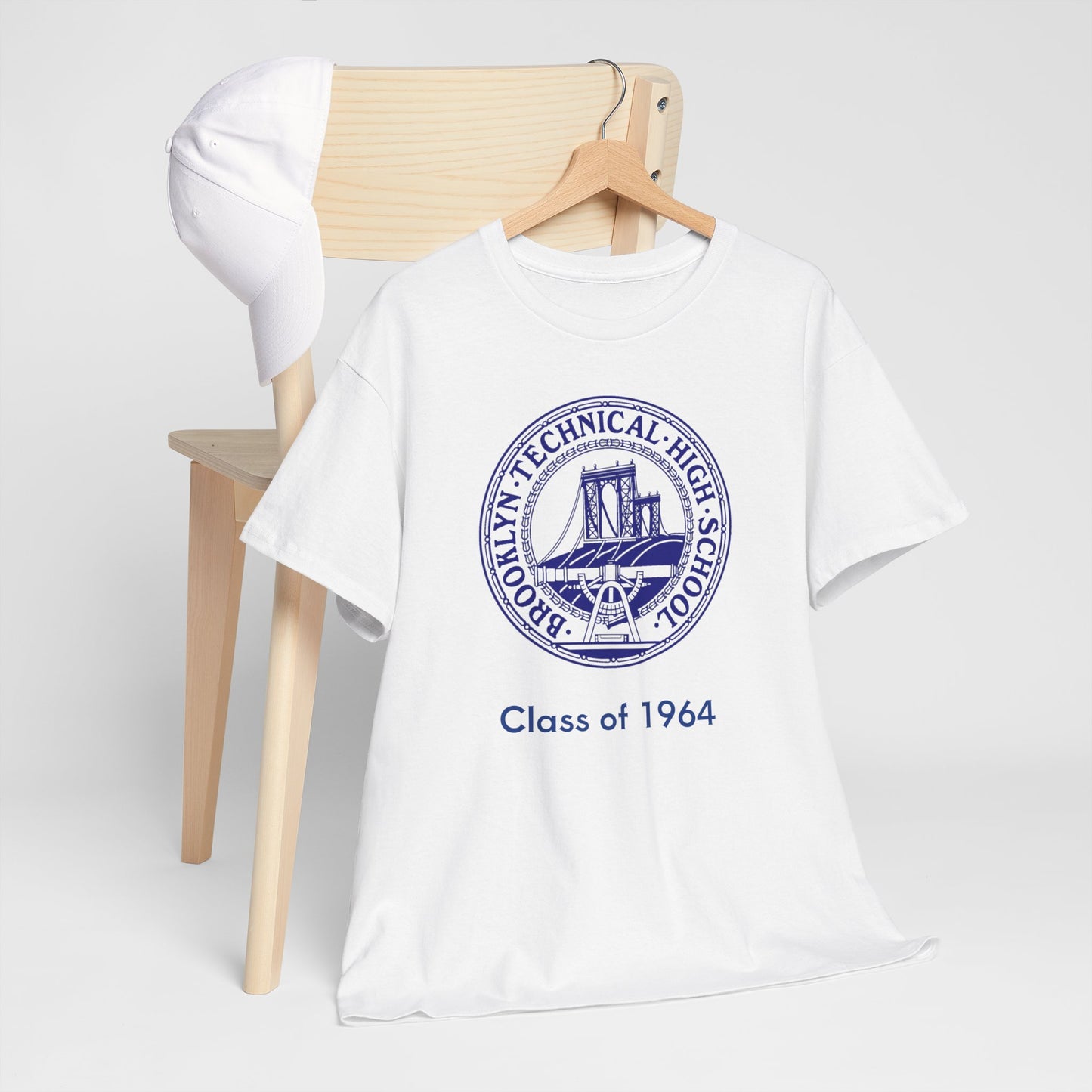 Classic Tech Seal - Men's Heavy Cotton T-Shirt - Class Of 1964