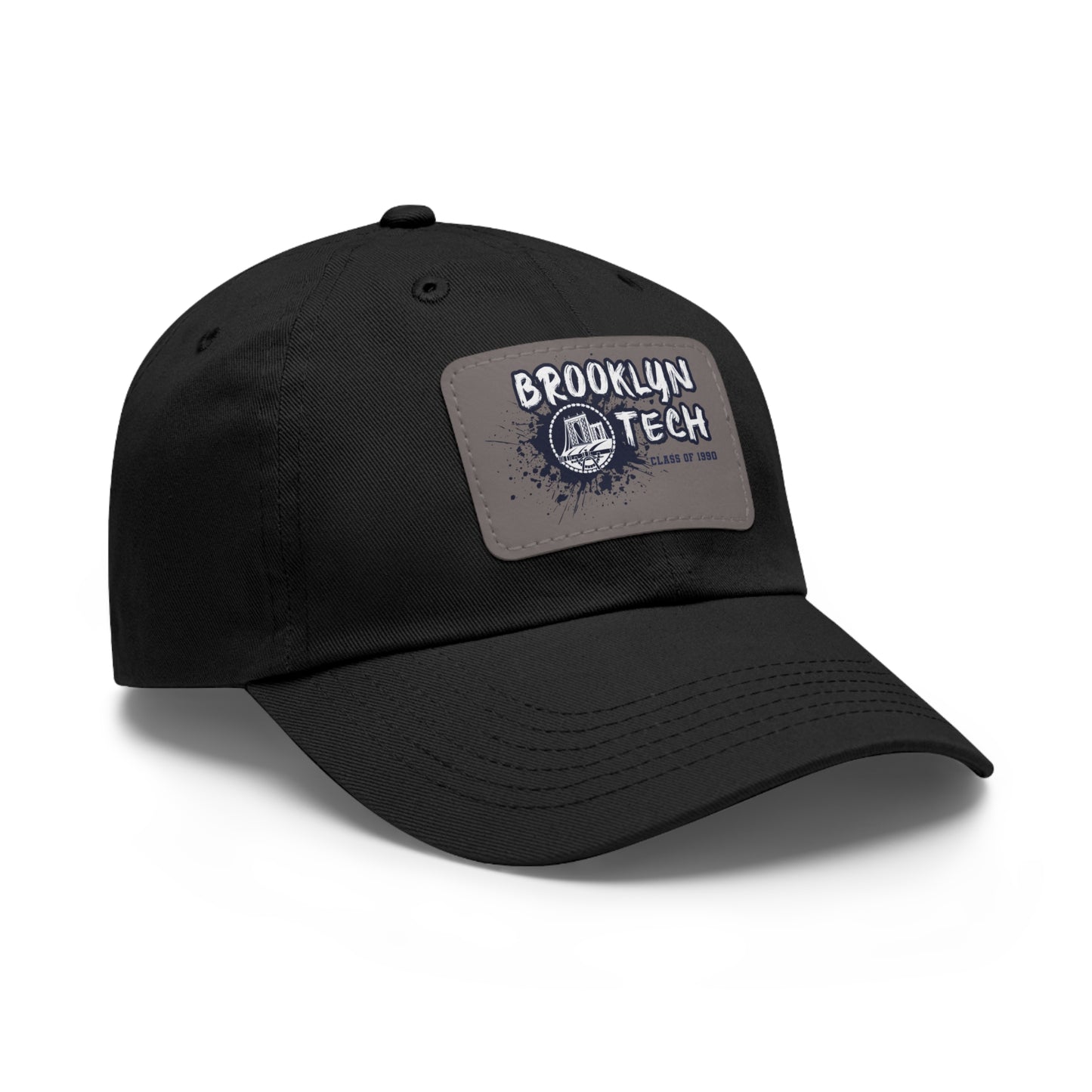 Class Of 1990 Commemorative Dad Hat With Leather Patch (rectangle)