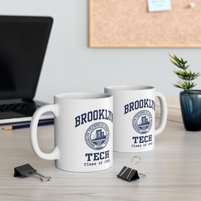 Classic Logo with Brooklyn Tech - Class of 1960 - Ceramic Mug (11oz/15oz)
