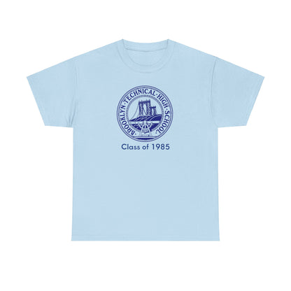 Classic Tech Logo - Class Of 1985 - Men's  Heavy Cotton T-Shirt