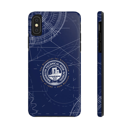 The Blueprint For Excellence - Tough Phone Case - Class Of 1980