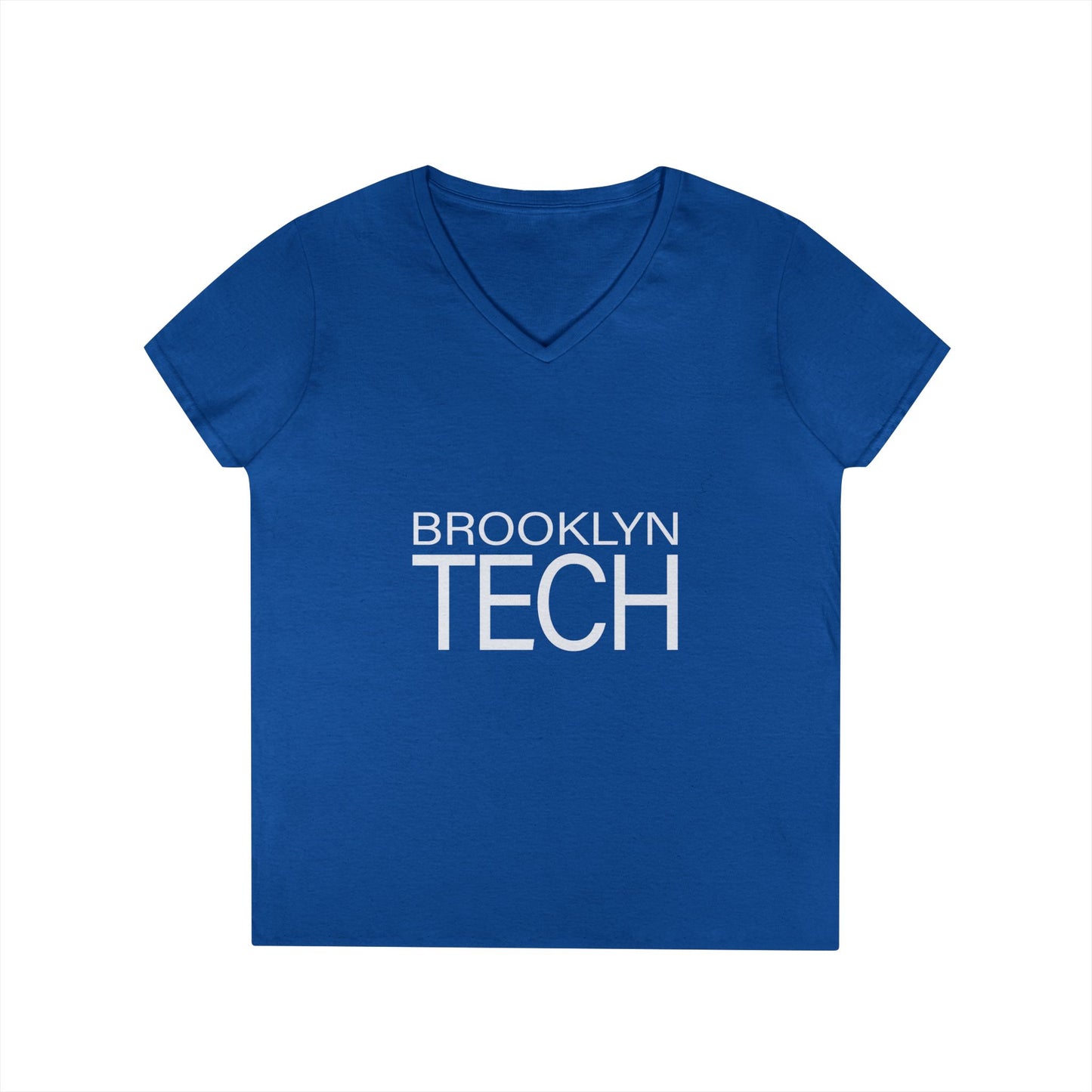 Modern Brooklyn Tech Ladies' V-Neck T-Shirt