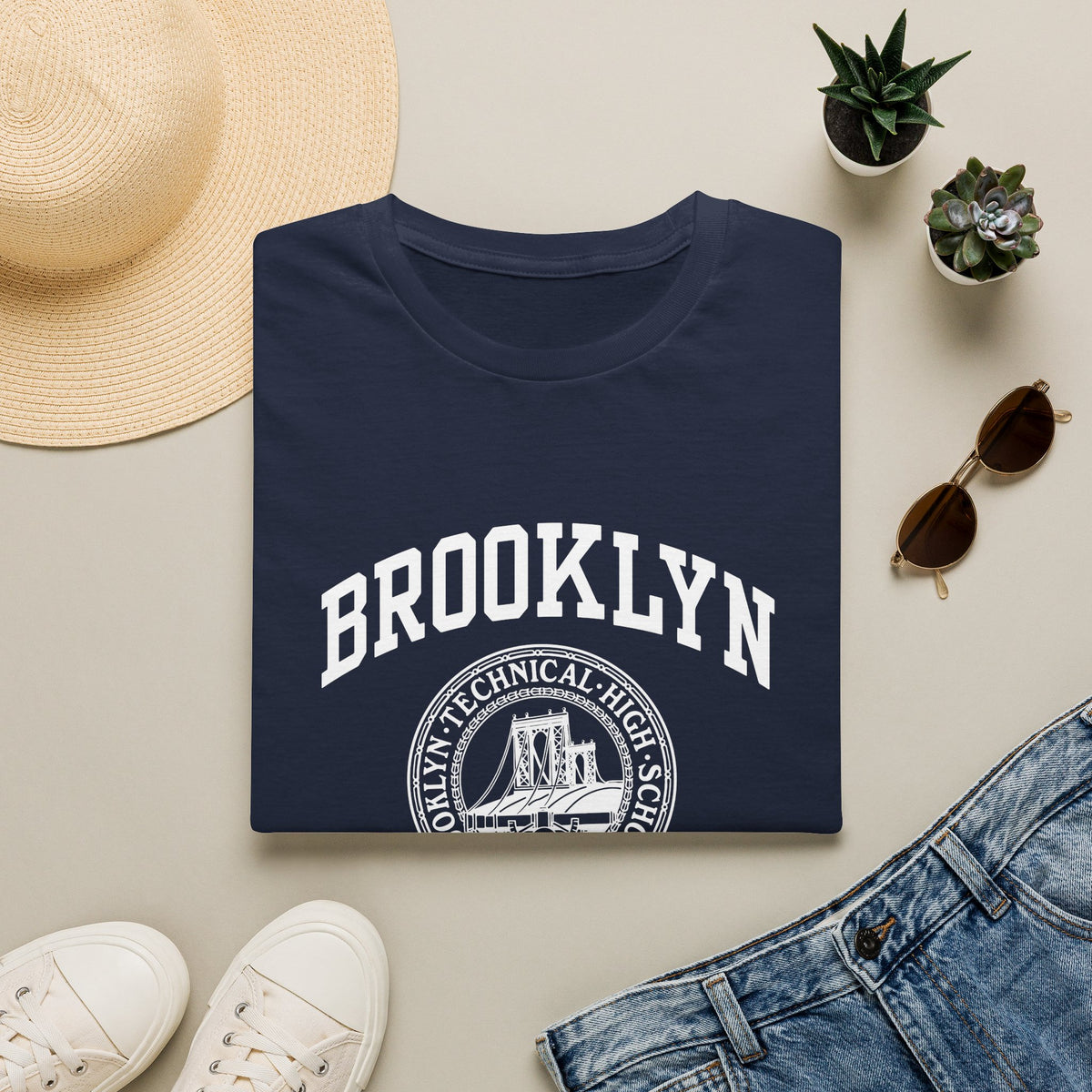 Class of 1942 - Classic Logo with Brooklyn Tech - Gildan Softstyle T-Shirt