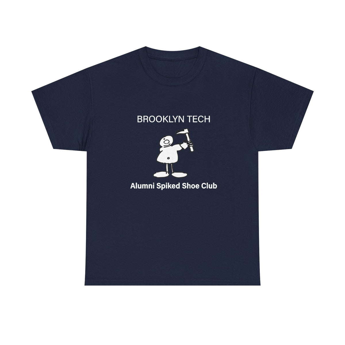 Brooklyn Tech "Alumni Spiked Shoe Club" Heavy Cotton T-Shirt