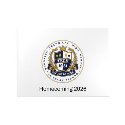 Class of 1981 Homecoming 2026 Hardcover Photo Book