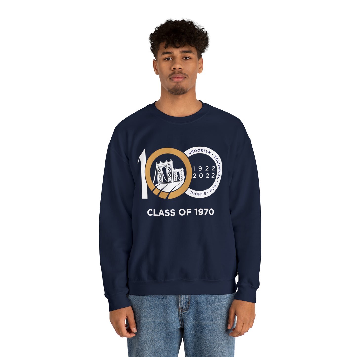 Centennial - Men's Heavy Blend Crewneck Sweatshirt - Class Of 1970