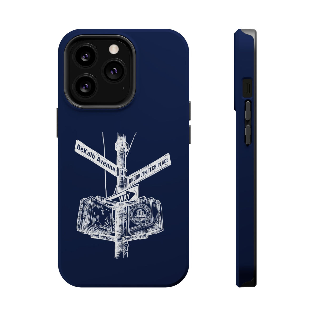 Dekalb Avenue & Brooklyn Tech Pl Magnetic Phone Case
