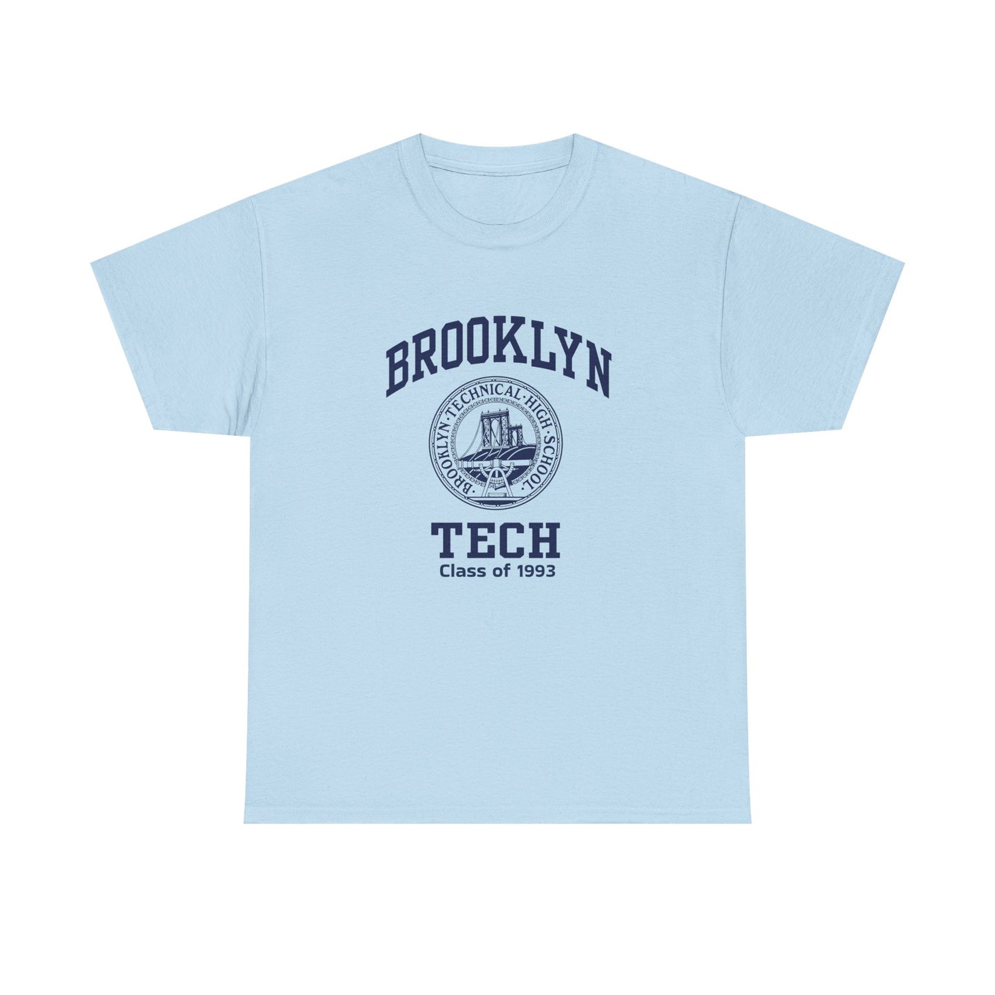 Brooklyn Tech Classic Logo - Men's Heavy Cotton T-Shirt - Class of 1993