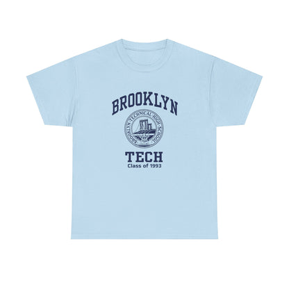 Brooklyn Tech Classic Logo - Men's Heavy Cotton T-Shirt - Class of 1993