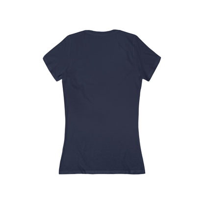 Boutique - Dekalb Ave & Brooklyn Tech Pl - Ladies Deep V-Neck T-Shirt