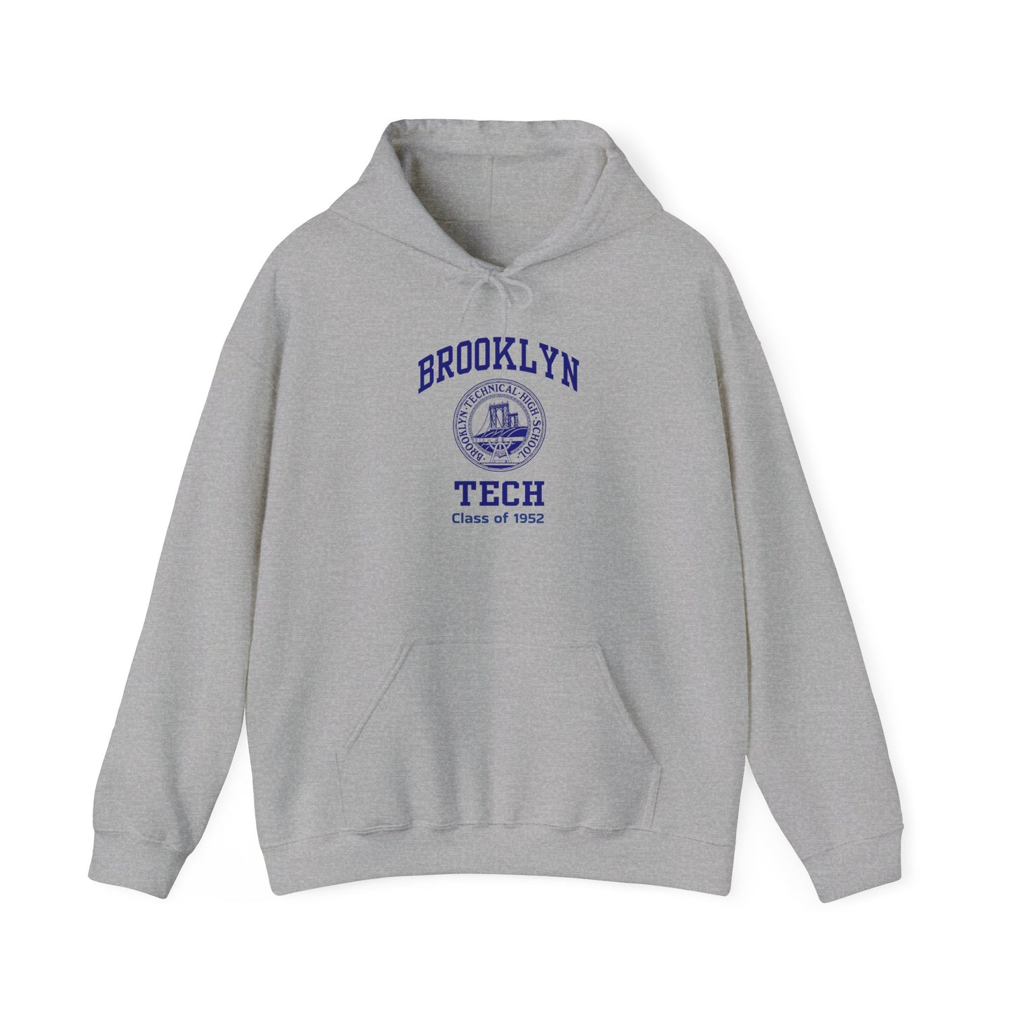 Brooklyn Tech Classic Logo - Men's Heavy Blend™ Hooded Sweatshirt - Class of 1952