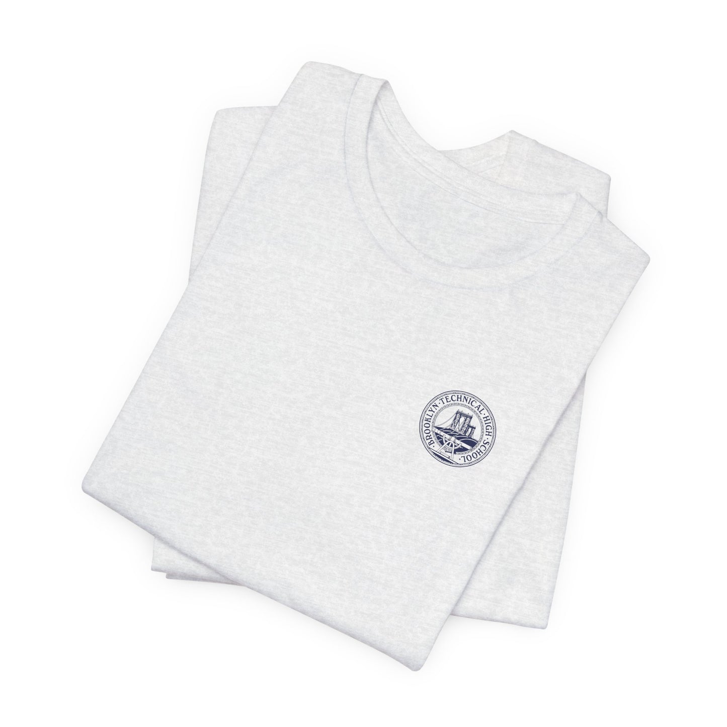 Classic Tech Logo on Left Chest - Men's Jersey Short Sleeve T-Shirt