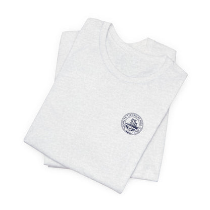 Classic Tech Logo on Left Chest - Men's Jersey Short Sleeve T-Shirt