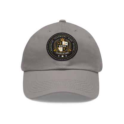 Class of 1981 45th Reunion Hat with Leather Patch (Round)