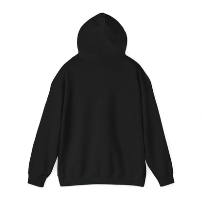 Boutique - DeKalb Ave & Brooklyn Tech Pl - (White Graphic) Men's Heavy Blend™ Hooded Sweatshirt